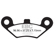 ТОРМОЗНЫЕ КОЛОДКИ Ebc (17212236) ATV SINTER /MX FA-R SERIES SINTERED METAL