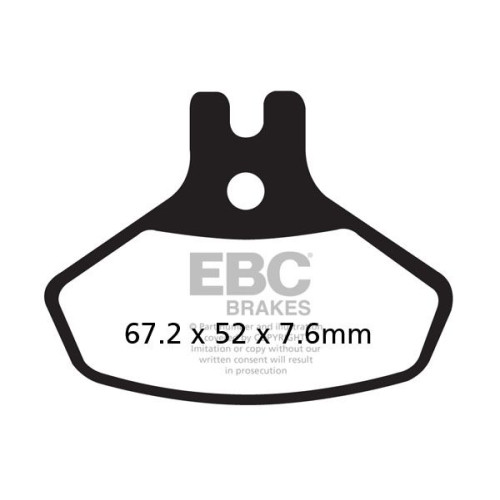 ТОРМОЗНЫЕ КОЛОДКИ Ebc (17212237) ATV SINTER /MX FA-R SERIES SINTERED METAL ТОРМОЗНЫЕ КОЛОДКИ Ebc (17212237) ATV SINTER /MX FA-R SERIES SINTERED METAL