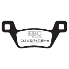 ТОРМОЗНЫЕ КОЛОДКИ Ebc (17212242) ATV SINTER /MX FA-R SERIES SINTERED METAL