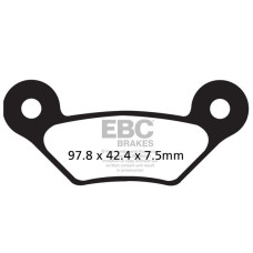 ТОРМОЗНЫЕ КОЛОДКИ Ebc (17212243) ATV SINTER /MX FA-R SERIES SINTERED METAL
