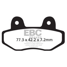 ТОРМОЗНЫЕ КОЛОДКИ Ebc (17212245) ATV SINTER /MX FA-R SERIES SINTERED METAL