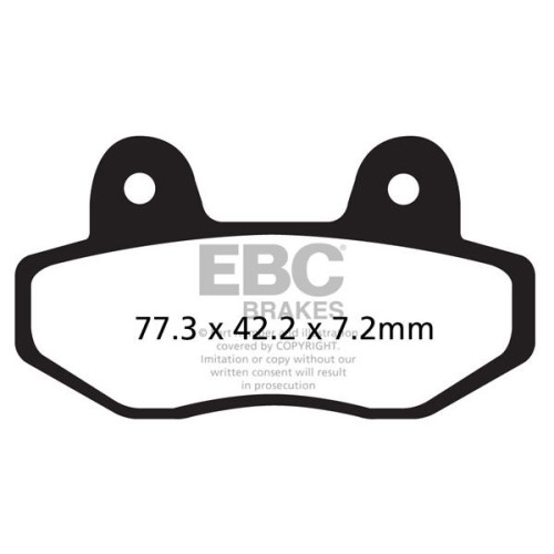 ТОРМОЗНЫЕ КОЛОДКИ Ebc (17212245) ATV SINTER /MX FA-R SERIES SINTERED METAL ТОРМОЗНЫЕ КОЛОДКИ Ebc (17212245) ATV SINTER /MX FA-R SERIES SINTERED METAL