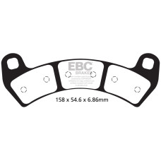 ТОРМОЗНЫЕ КОЛОДКИ Ebc (17212579) SINTER OFFROAD MXS-SERIES SINTERED METAL