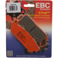 ТОРМОЗНЫЕ КОЛОДКИ Ebc (17212782) SINT FA672V FA-V SERIES SINTERED METAL/ORGANIC COMPOUND
