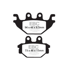 ТОРМОЗНЫЕ КОЛОДКИ Ebc (17212796) SINTER FA-HH SERIES SINTERED METAL