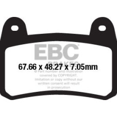 ТОРМОЗНЫЕ КОЛОДКИ Ebc (17212797) SINTER FA-HH SERIES SINTERED METAL