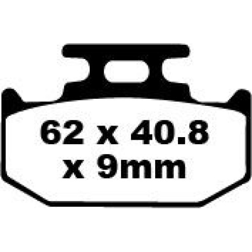 ТОРМОЗНЫЕ КОЛОДКИ Ebc (17220250) карбон FA152TT FA-TT SERIES FIBER ТОРМОЗНЫЕ КОЛОДКИ Ebc (17220250) карбон FA152TT FA-TT SERIES FIBER