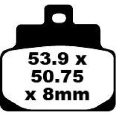 ТОРМОЗНЫЕ КОЛОДКИ Ebc (17220338) SFA301 SFA SERIES ORGANIC