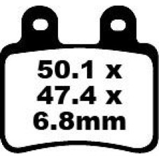 ТОРМОЗНЫЕ КОЛОДКИ Ebc (17220344) SFA350 SFA SERIES ORGANIC