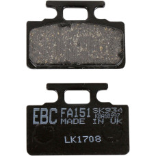ТОРМОЗНЫЕ КОЛОДКИ Ebc (17220588) FA151 FA SERIES ORGANIC