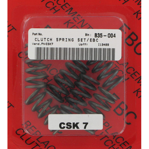 ПРУЖИНЫ СЦЕПЛЕНИЯ Ebc (CSK7) CSK SERIES COIL SPRING STEEL
