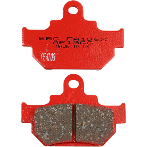 ТОРМОЗНЫЕ КОЛОДКИ ДИСКОВЫЕ НАБОР Ebc (FA106X) карбон FA-TT SERIES FIBER