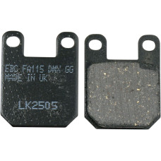 ТОРМОЗНЫЕ КОЛОДКИ ДИСКОВЫЕ НАБОР Ebc (FA115) FA SERIES ORGANIC