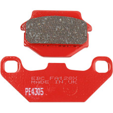 ТОРМОЗНЫЕ КОЛОДКИ ДИСКОВЫЕ НАБОР Ebc (FA128X) карбон FA-TT SERIES FIBER