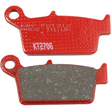 ТОРМОЗНЫЕ КОЛОДКИ ДИСКОВЫЕ НАБОР Ebc (FA131X) карбон FA-TT SERIES FIBER