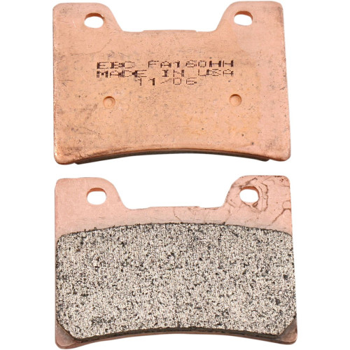 ТОРМОЗНЫЕ КОЛОДКИ ДИСКОВЫЕ НАБОР Ebc (FA160HH) FA-HH SERIES SINTERED METAL