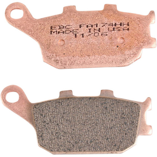ТОРМОЗНЫЕ КОЛОДКИ Ebc (FA174HH) DOUBLE H FA-HH SERIES SINTERED METAL