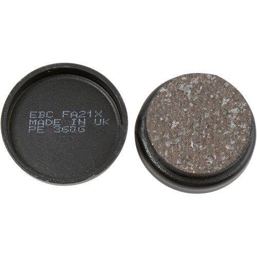 ТОРМОЗНЫЕ КОЛОДКИ ДИСКОВЫЕ НАБОР Ebc (FA21X) FA021 FA SERIES ORGANIC
