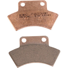ТОРМОЗНЫЕ КОЛОДКИ Ebc (FA232R) METALLIC FA-R SERIES SINTERED METAL