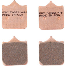 ТОРМОЗНЫЕ КОЛОДКИ Ebc (FA3224HH) DBL H FA-HH SERIES SINTERED METAL