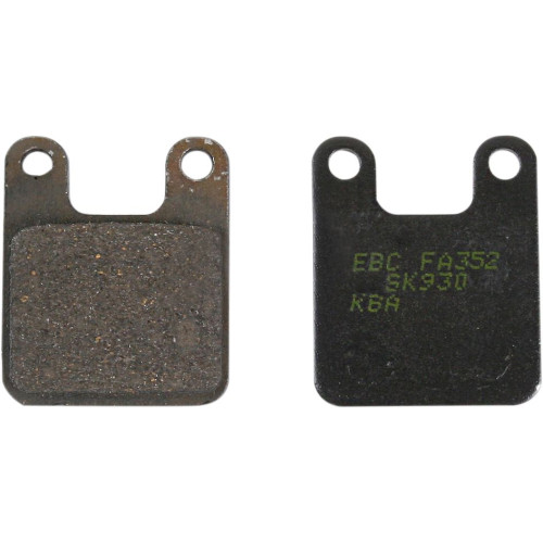 ТОРМОЗНЫЕ КОЛОДКИ ДИСКОВЫЕ НАБОР Ebc (FA352) FA SERIES ORGANIC