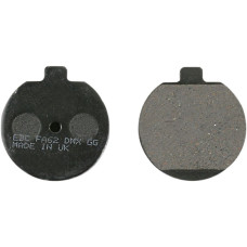 ТОРМОЗНЫЕ КОЛОДКИ ДИСКОВЫЕ НАБОР Ebc (FA62) FA SERIES ORGANIC