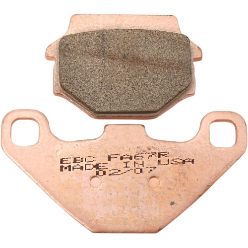 ТОРМОЗНЫЕ КОЛОДКИ ДИСКОВЫЕ НАБОР Ebc (FA67R) FA-R SERIES SINTERED METAL