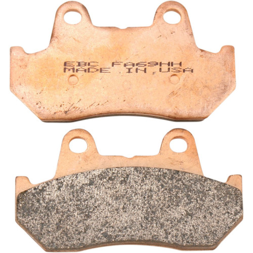 ТОРМОЗНЫЕ КОЛОДКИ ДИСКОВЫЕ НАБОР Ebc (FA69HH) FA-HH SERIES SINTERED METAL