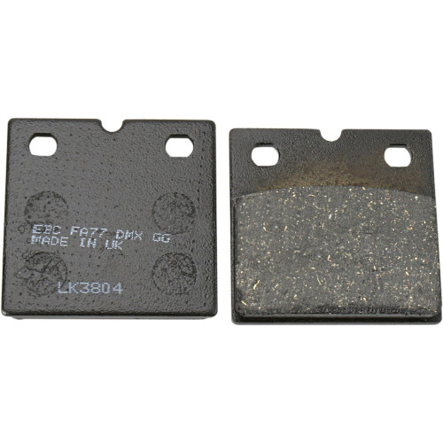 ТОРМОЗНЫЕ КОЛОДКИ ДИСКОВЫЕ НАБОР Ebc (FA77) FA SERIES ORGANIC