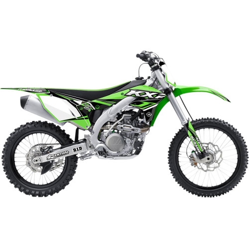 НАКЛЕЙКИ НА МОТОЦИКЛЫ FLU DESIGN (43025597) KX-F 450 P4 16-18