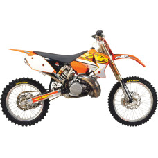 глушитель FMF (18200083) KTM 250 сталь FACT FAT -300 FACTORY FATTY PIPE RAW