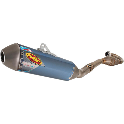 ВЫХЛОПНАЯ СИСТЕМА FMF (18201395) KTM синий 4.1 RCT AN TI MBM FACTORY 4.1 RCT + MEGABOMB SYSTEM TITANIUM ANODIZED