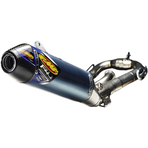 ВЫХЛОПНАЯ СИСТЕМА FMF (18201479) YAMAHA карбон синий AN TI4.1RCT M/BMB FACTORY 4.1 RCT + MEGABOMB SYSTEM TITANIUM & ANODIZED