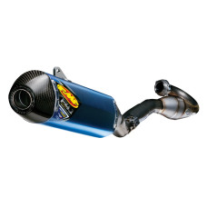 ВЫХЛОПНАЯ СИСТЕМА FMF (18201542) KTM карбон синий AN4.1TI/CF CP FACTORY 4.1 RCT + MEGABOMB SYSTEM TITANIUM & ANODIZED