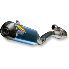 ВЫХЛОПНАЯ СИСТЕМА FMF (18201566) HUSQVARNA карбон синий AN4.1RCT CF TI MBMB FACTORY 4.1 RCT + MEGABOMB SYSTEM TITANIUM & ANODIZED