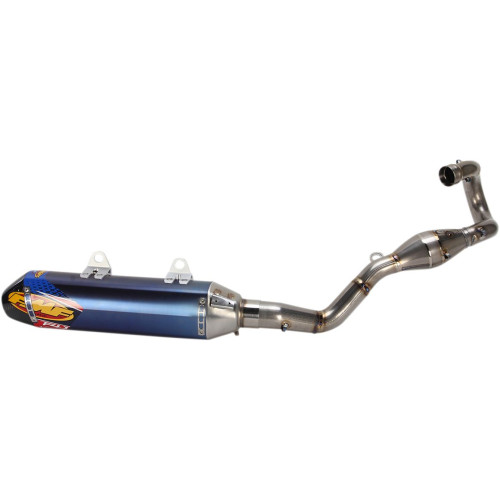 ВЫХЛОПНАЯ СИСТЕМА FMF (18201700) KTM карбон синий 4.1RCT ANCF TI MB FACTORY 4.1 RCT + MEGABOMB SYSTEM TITANIUM & ANODIZED