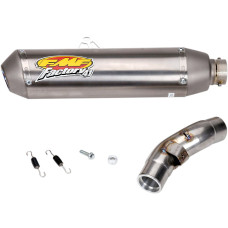 ГЛУШИТЕЛЬ FMF (18210249) HONDA CR-F(R)/CR-F(X) 250 нержавеющая сталь FAC 4.1 FACTORY 4.1 SLIP-ON & TITANIUM NATURAL