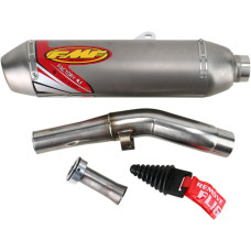 ГЛУШИТЕЛЬ FMF (18210287) KAWASAKI SUZUKI KX-F RM-Z 250 нержавеющая сталь FAC4.1 / FACTORY 4.1 SLIP-ON & TITANIUM NATURAL