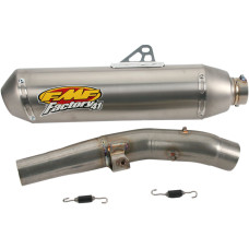 ГЛУШИТЕЛЬ FMF (18210379) KAWASAKI KX-F 450 нержавеющая сталь STN 4.1 FACTORY 4.1 SLIP-ON & TITANIUM NATURAL
