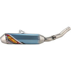 ГЛУШИТЕЛЬ FMF (18211261) YAMAHA YZ синий AN TI4.1 RCT 10-13 FACTORY 4.1 RCT SLIP-ON TITANIUM ANODIZED