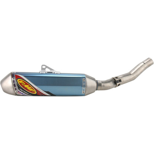 ГЛУШИТЕЛЬ FMF (18211261) YAMAHA YZ синий AN TI4.1 RCT 10-13 FACTORY 4.1 RCT SLIP-ON TITANIUM ANODIZED