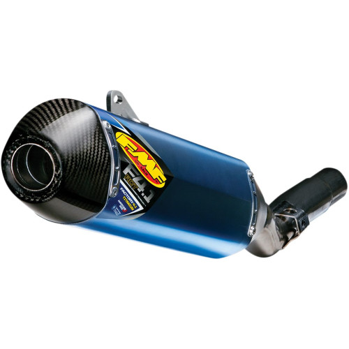 ГЛУШИТЕЛЬ FMF (18211480) SUZUKI карбон синий AN T/CF 4.1 RCT FACTORY 4.1 RCT SLIP-ON TITANIUM & ANODIZED
