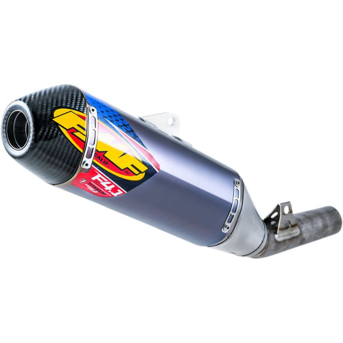 ГЛУШИТЕЛЬ FMF (18211599) HONDA карбон синий AN4.1RCT W/SIDE FACTORY 4.1 RCT SLIP-ON TITANIUM & ANODIZED