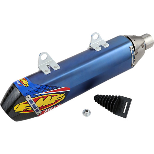 ГЛУШИТЕЛЬ FMF (18211644) HUSQVARNA карбон синий AN TI 4.1 RCT CF FACTORY 4.1 RCT SLIP-ON TITANIUM & ANODIZED