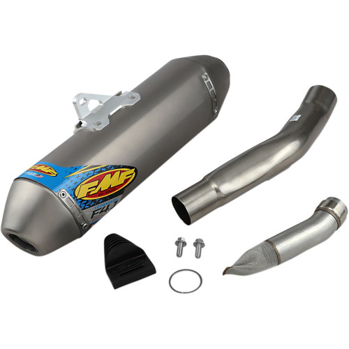 ГЛУШИТЕЛЬ FMF (18211762) KAWASAKI TI 4.1 RCT FACTORY 4.1 RCT SLIP-ON TITANIUM NATURAL