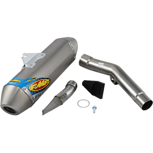 ГЛУШИТЕЛЬ FMF (18211835) серебристый FCTRY 4:1RCT TI FACTORY 4.1 RCT TITANIUM (SLIP-ON)