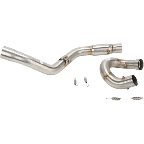 КОЛЕНО ВЫПУСКНОЕ FMF (18220148) KTM нержавеющая сталь /MID SS PBOMBKTM450 POWERBOMB W/ MID-PIPE