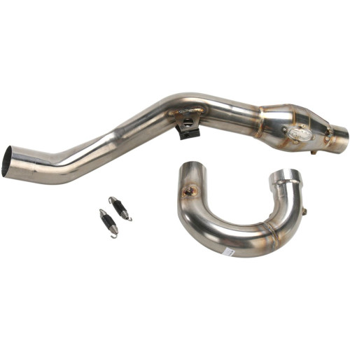 КОЛЕНО ВЫПУСКНОЕ FMF (18220375) KTM 500 нержавеющая сталь MBMB XCF'12 MEGABOMB W/ MID-PIPE
