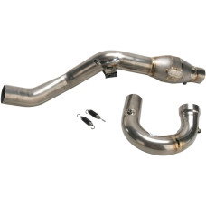 КОЛЕНО ВЫПУСКНОЕ FMF (18220376) KTM 500 TI MBMB XCF'12 MEGABOMB TITANIUM W/ MID-PIPE