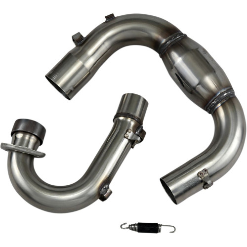 КОЛЕНО ВЫПУСКНОЕ FMF (18220414) YAMAHA YZ-F 250 нержавеющая сталь S/S MBMB MEGABOMB W/ MID-PIPE